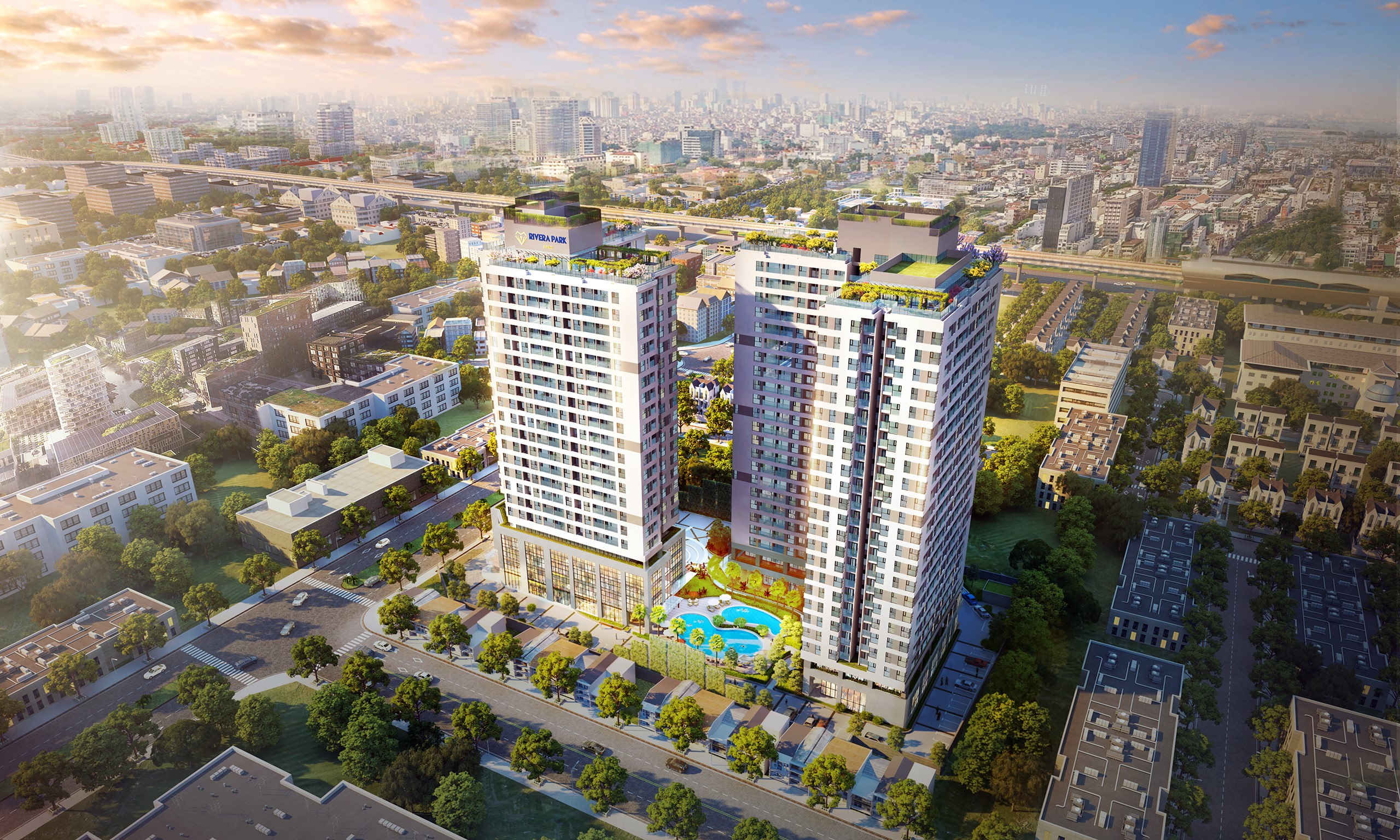 Rivera Park Hanoi project to reach the top projects attracting cash flow