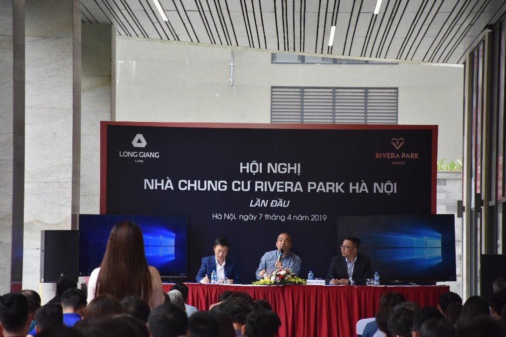 Long Giang Land to hold the first meeting of Rivera Park Hanoi Apartment