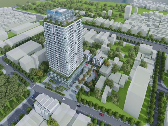 Phối cảnh minh họa dự án Rivera Park Cần Thơ