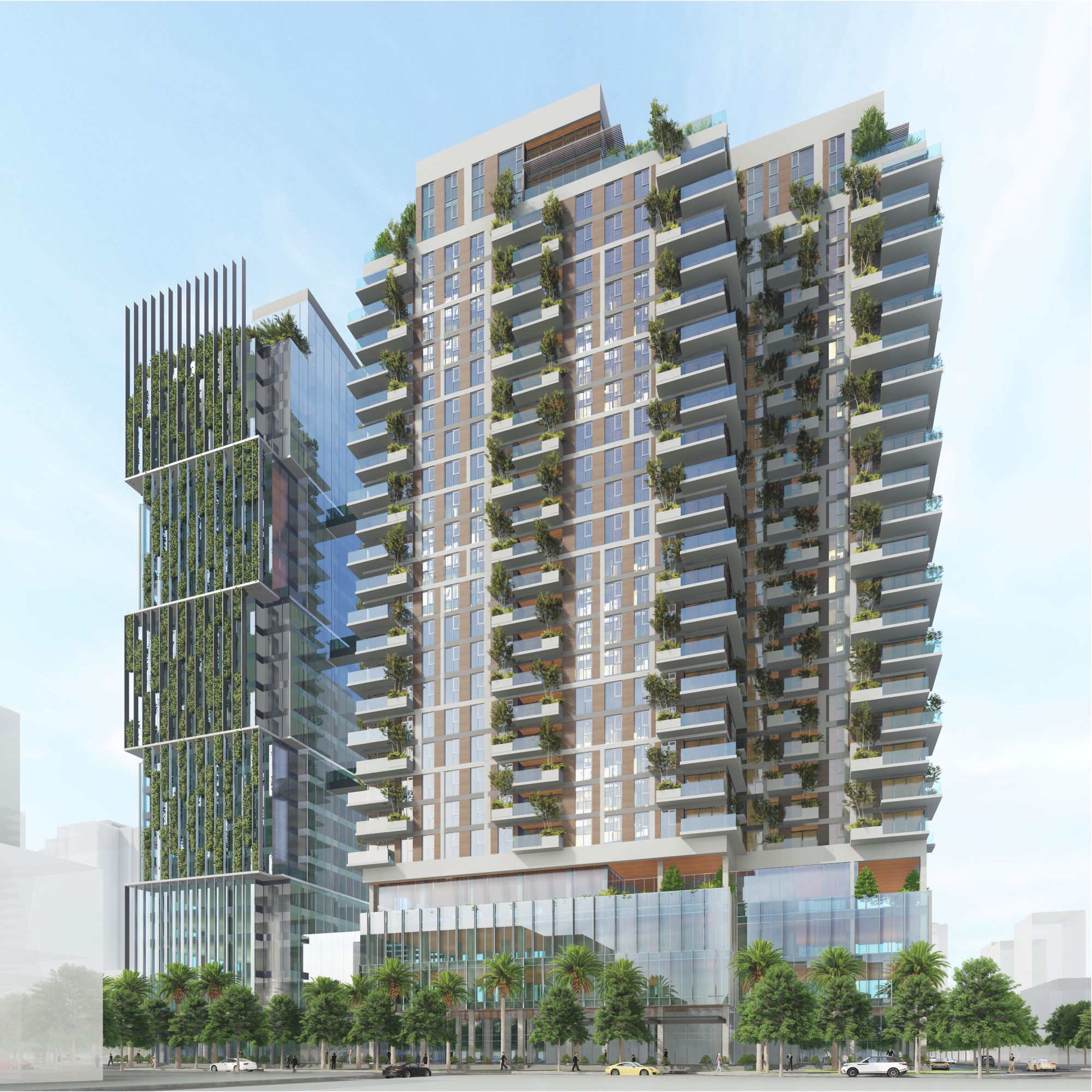 Phối cảnh minh họa dự án Rivera Park Nghĩa Đô