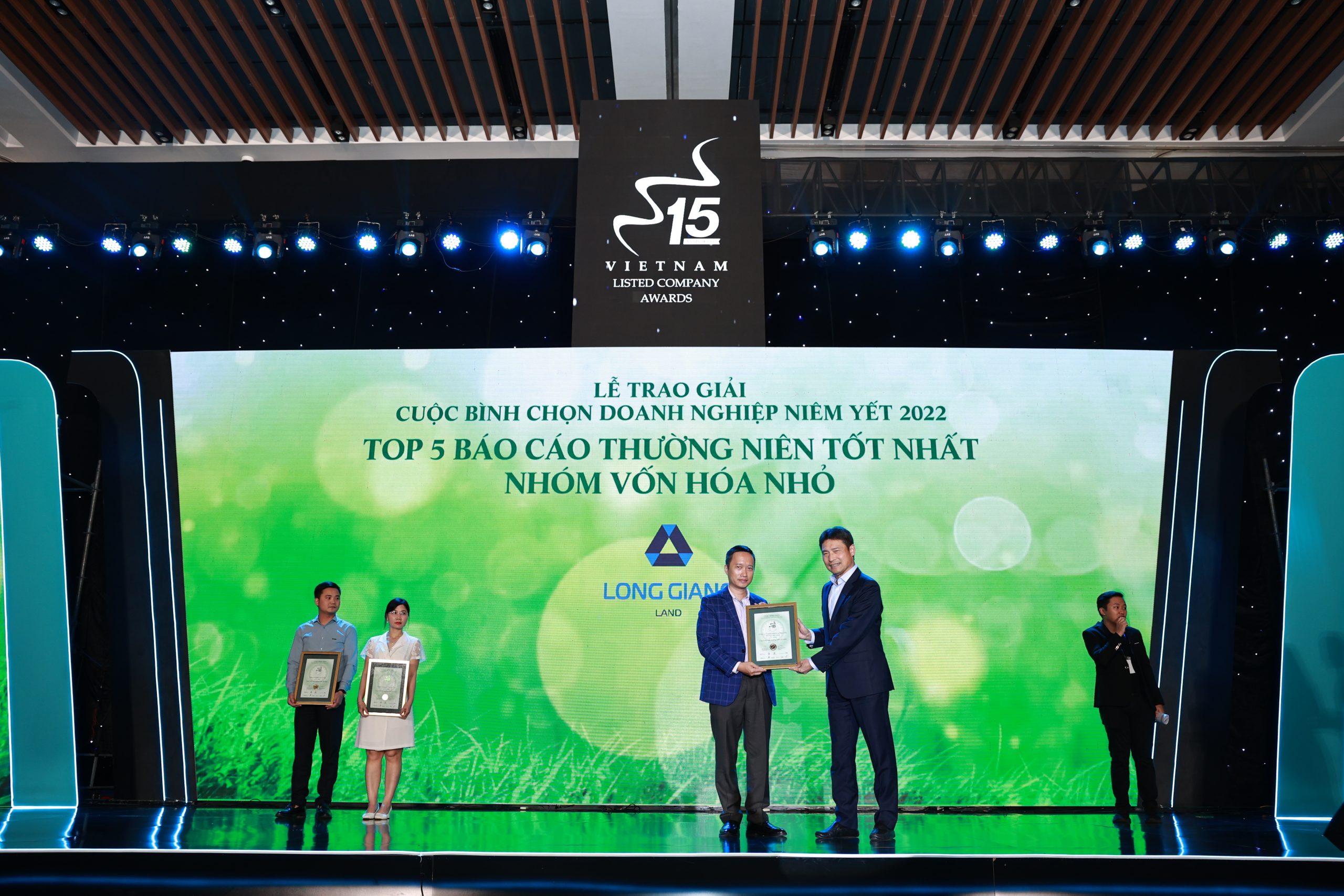 Long Giang Land được vinh danh hạng mục Top 5 Báo cáo thường niên tốt nhất năm 2022
