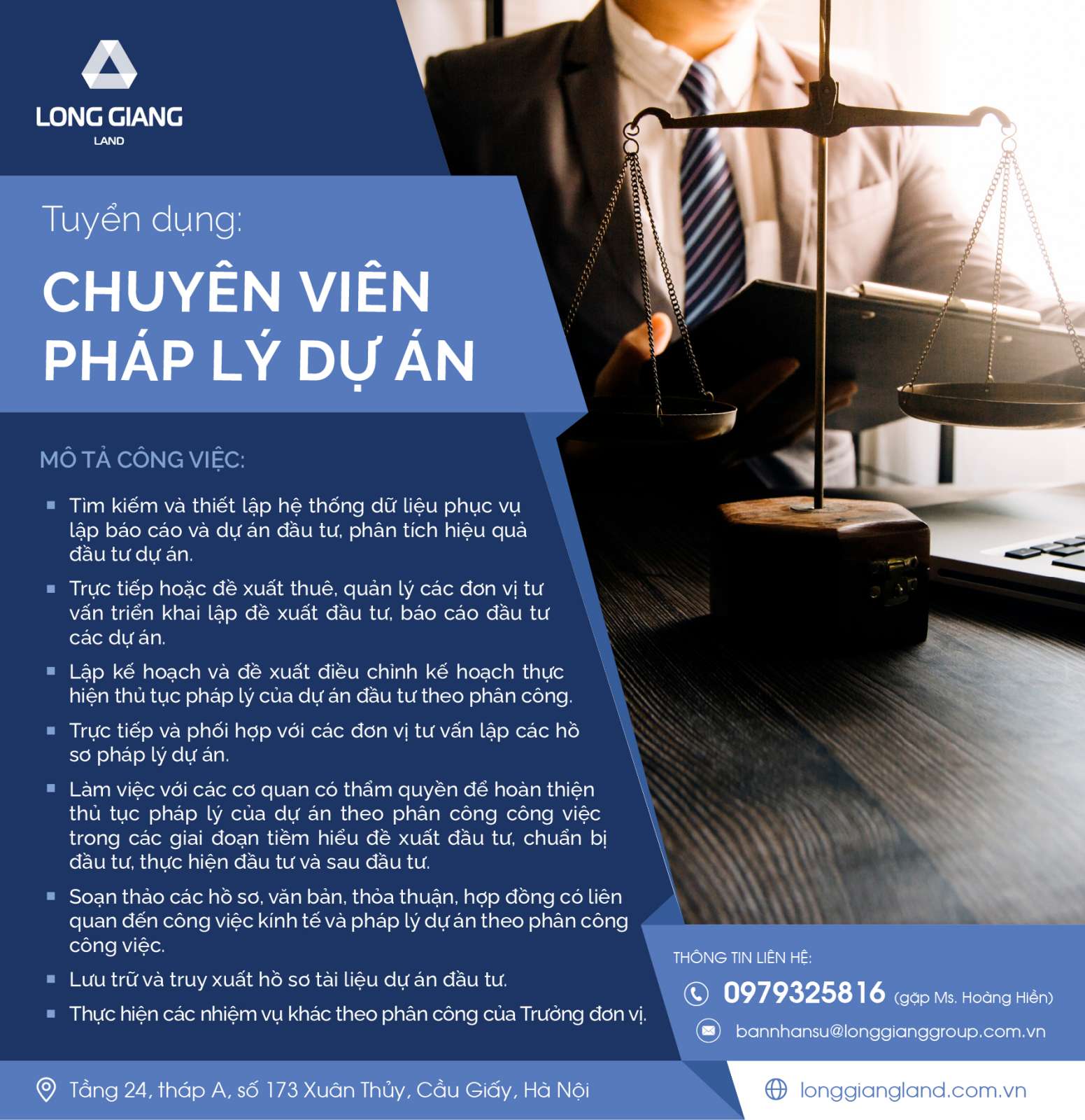 Chuyên viên Pháp lý dự án