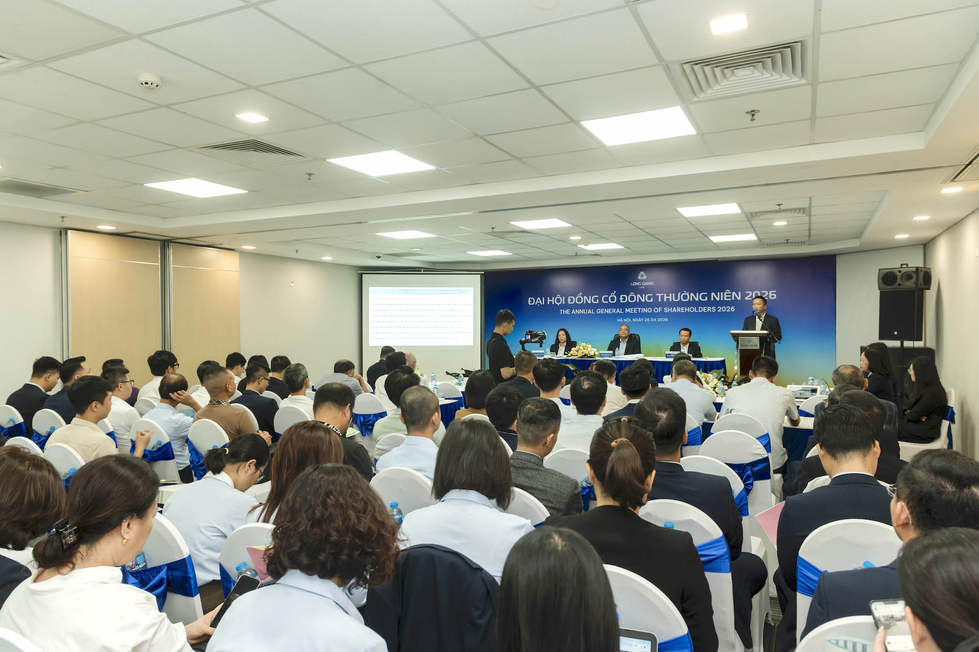 Long Giang Land (LGL) tổ chức ĐHĐCĐ 2026: Đặt mục tiêu doanh thu 580 tỷ, sẵn sàng bước vào chu kỳ phát triển mới