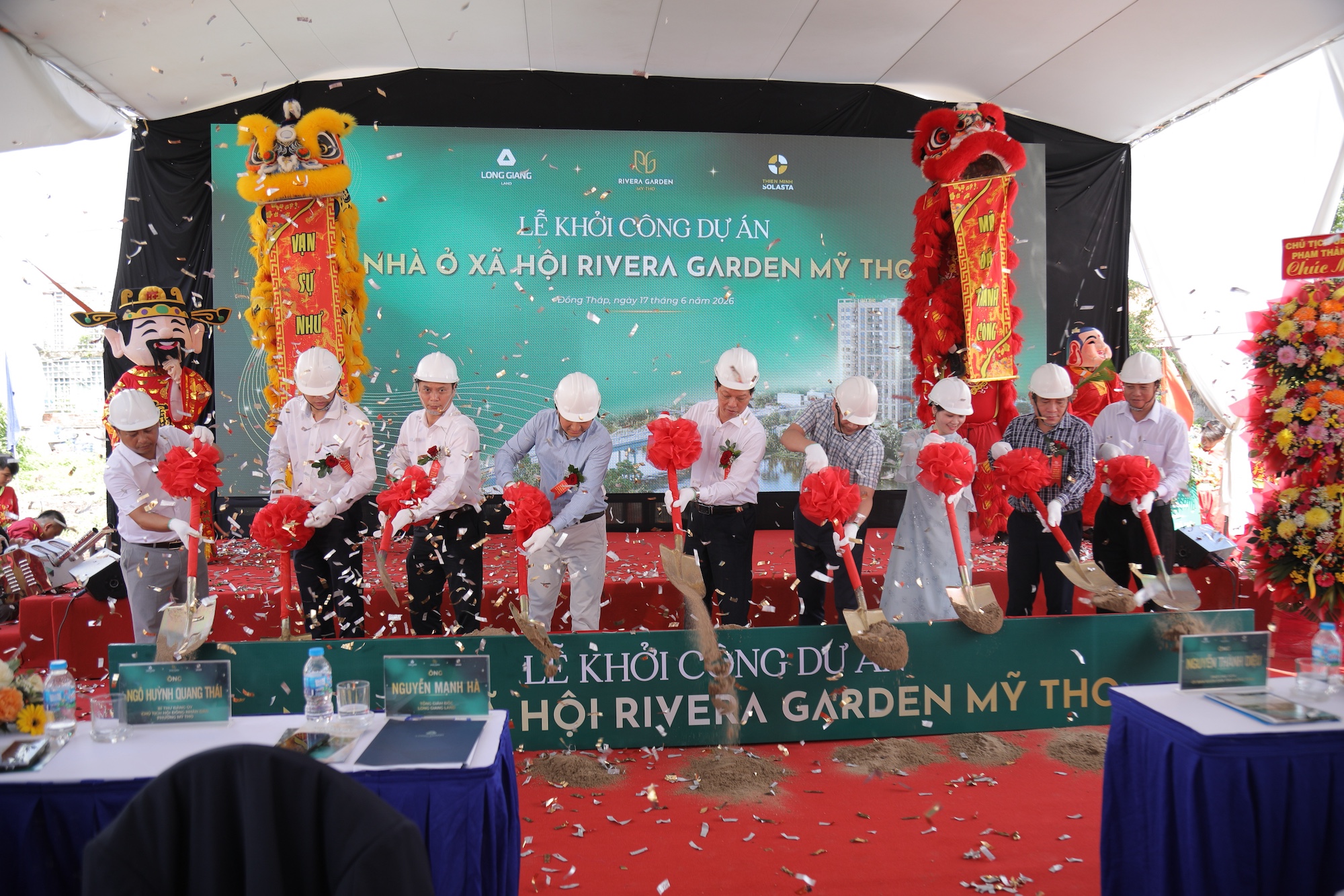 Khởi công dự án Nhà ở xã hội Rivera Garden Mỹ Tho